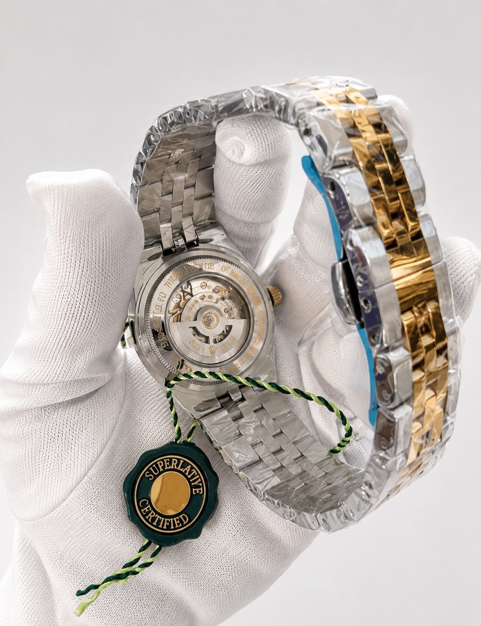 Мъжки Rolex Land-Dweller Black Dial Gold / Steel II #112