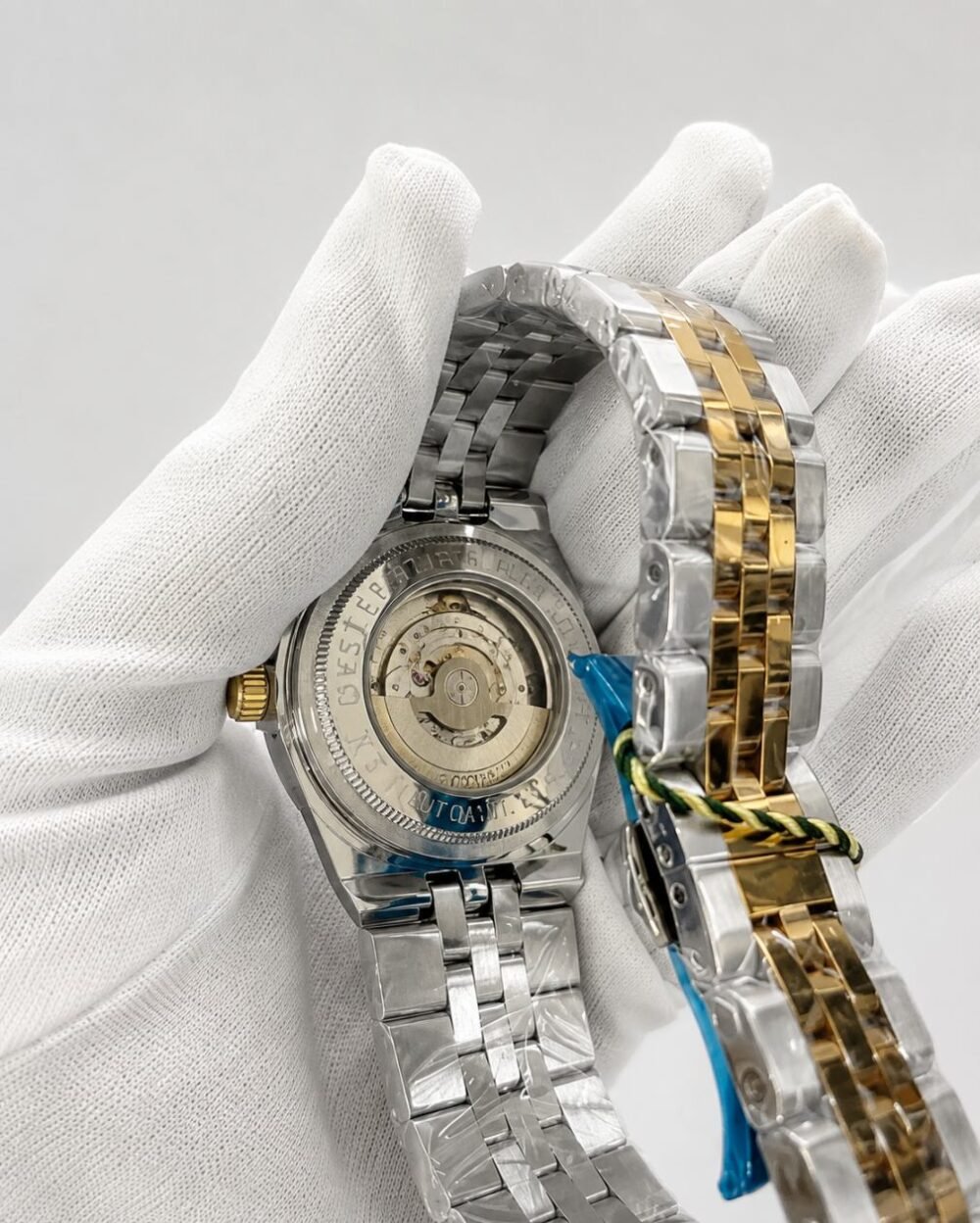 Мъжки Rolex Land-Dweller Two-Tone Gold / Cream Dial #111
