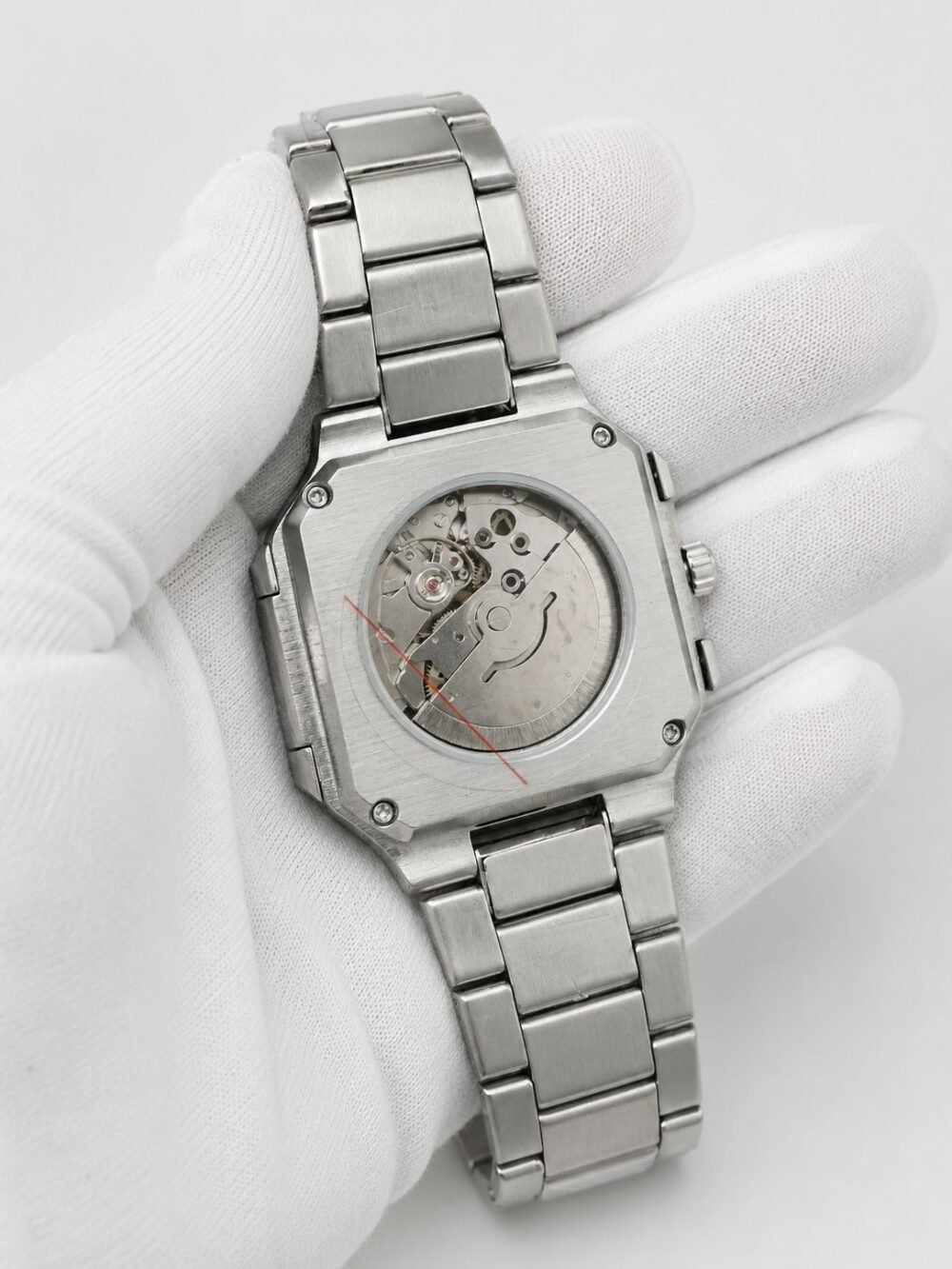 Мъжки Patek Philippe Nautilus Square Two-Tone / Champagne #285