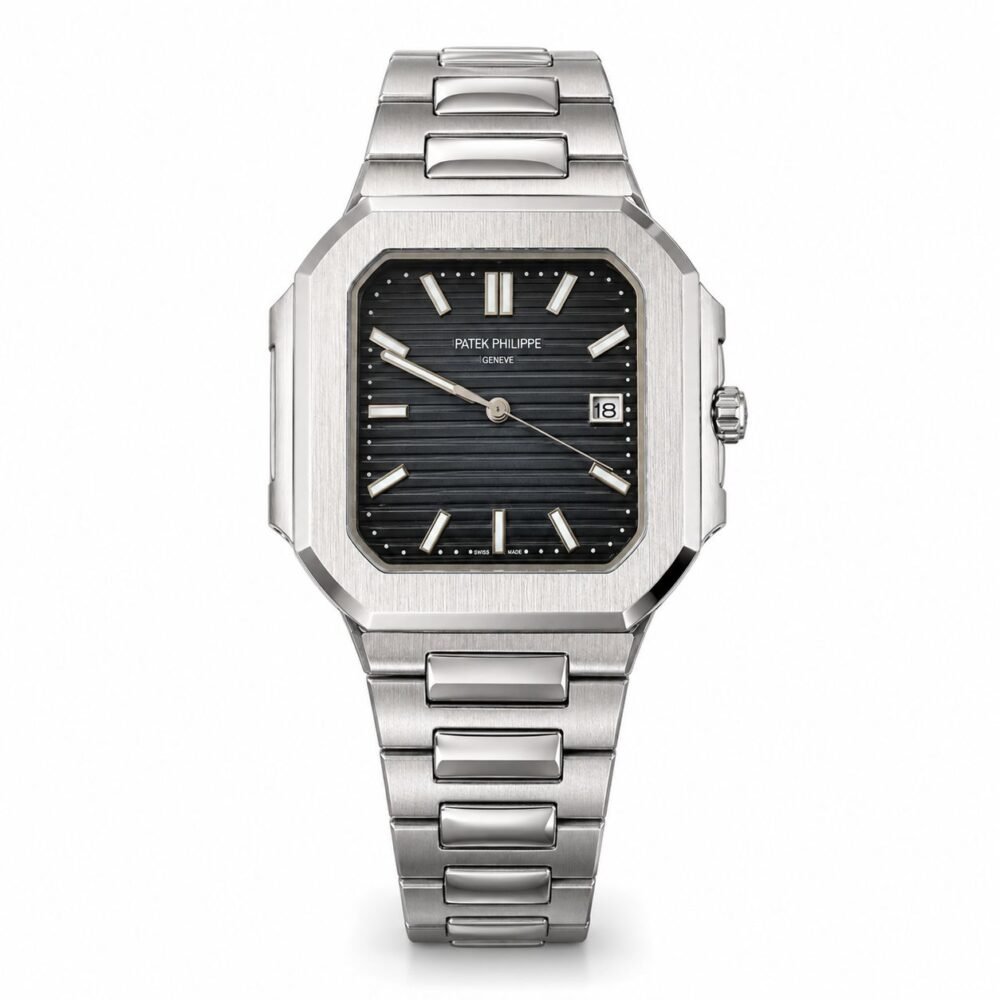 Мъжки Patek Philippe Nautilus Square Two-Tone / Grey Dial #286