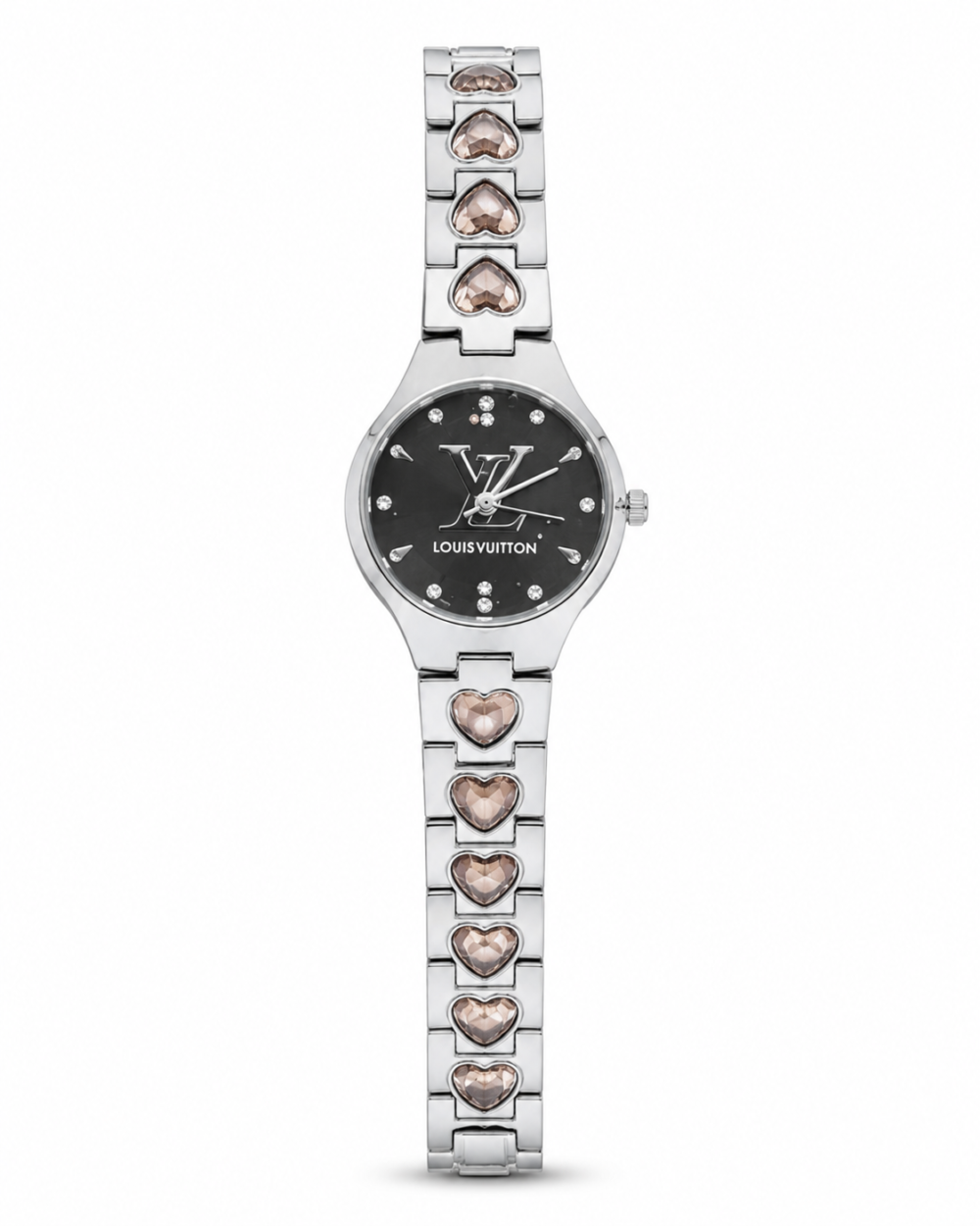 Louis Vuitton Tambour Steel / Black — ДАМСКИ МОДЕЛ