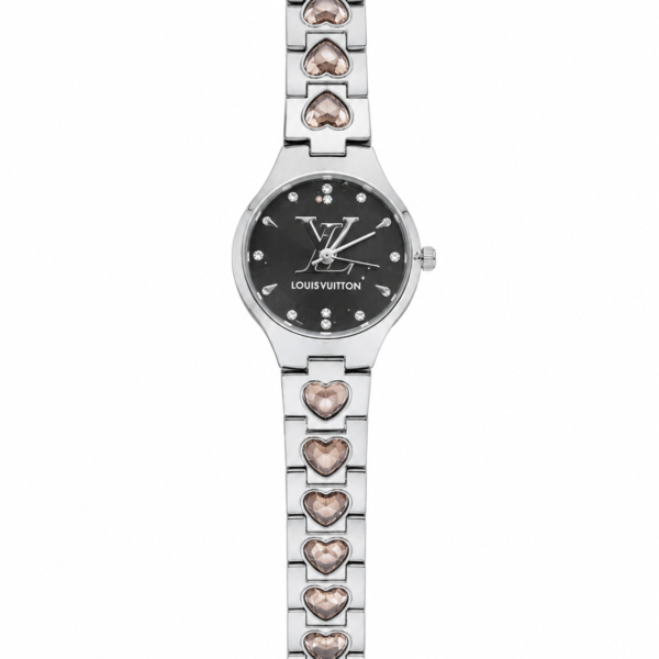 Louis Vuitton Tambour Steel / Black — ДАМСКИ МОДЕЛ