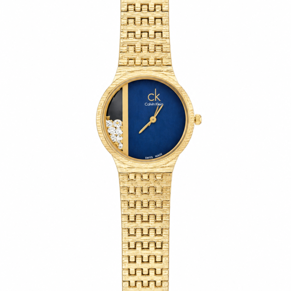 Calvin Klein Classic Gold / Blue — ДАМСКИ МОДЕЛ
