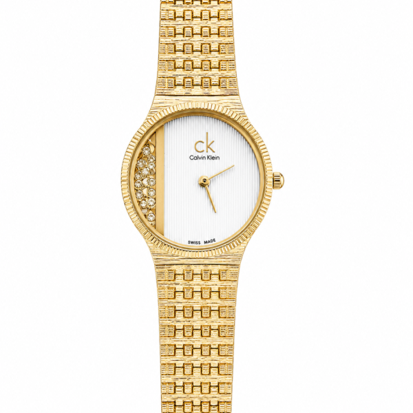 Calvin Klein Classic Gold / White — ДАМСКИ МОДЕЛ