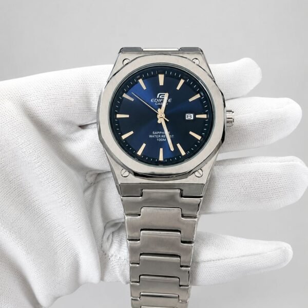 Мъжки Casio Edifice Blue Dial Steel #142