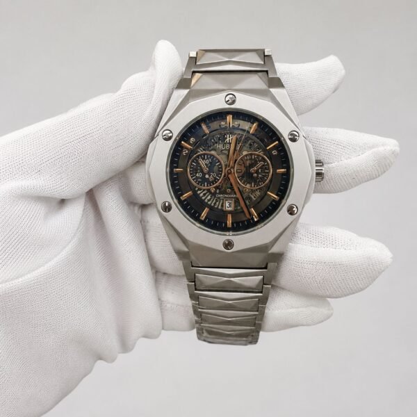 Мъжки Hublot Big Bang Skeleton Chronograph Steel #123