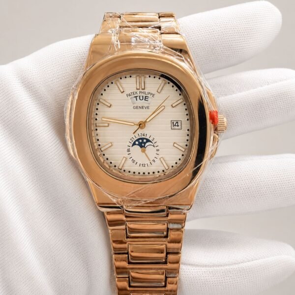 Мъжки Patek Philippe Nautilus Moonphase Rose Gold #110