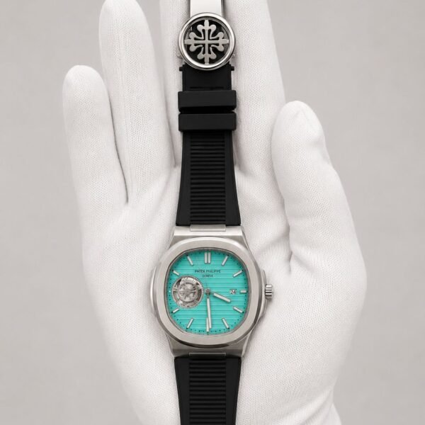 Мъжки Patek Philippe Nautilus Tiffany Blue / Black #194