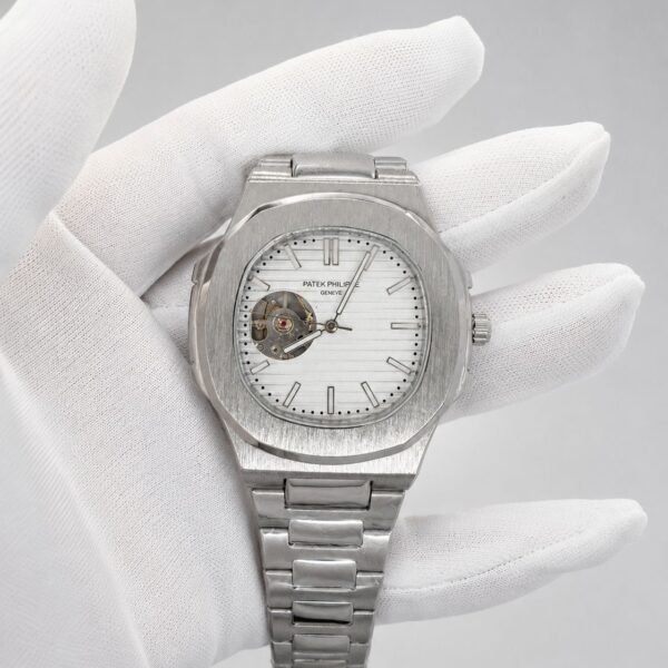 Мъжки Patek Philippe Nautilus White Dial Steel #143