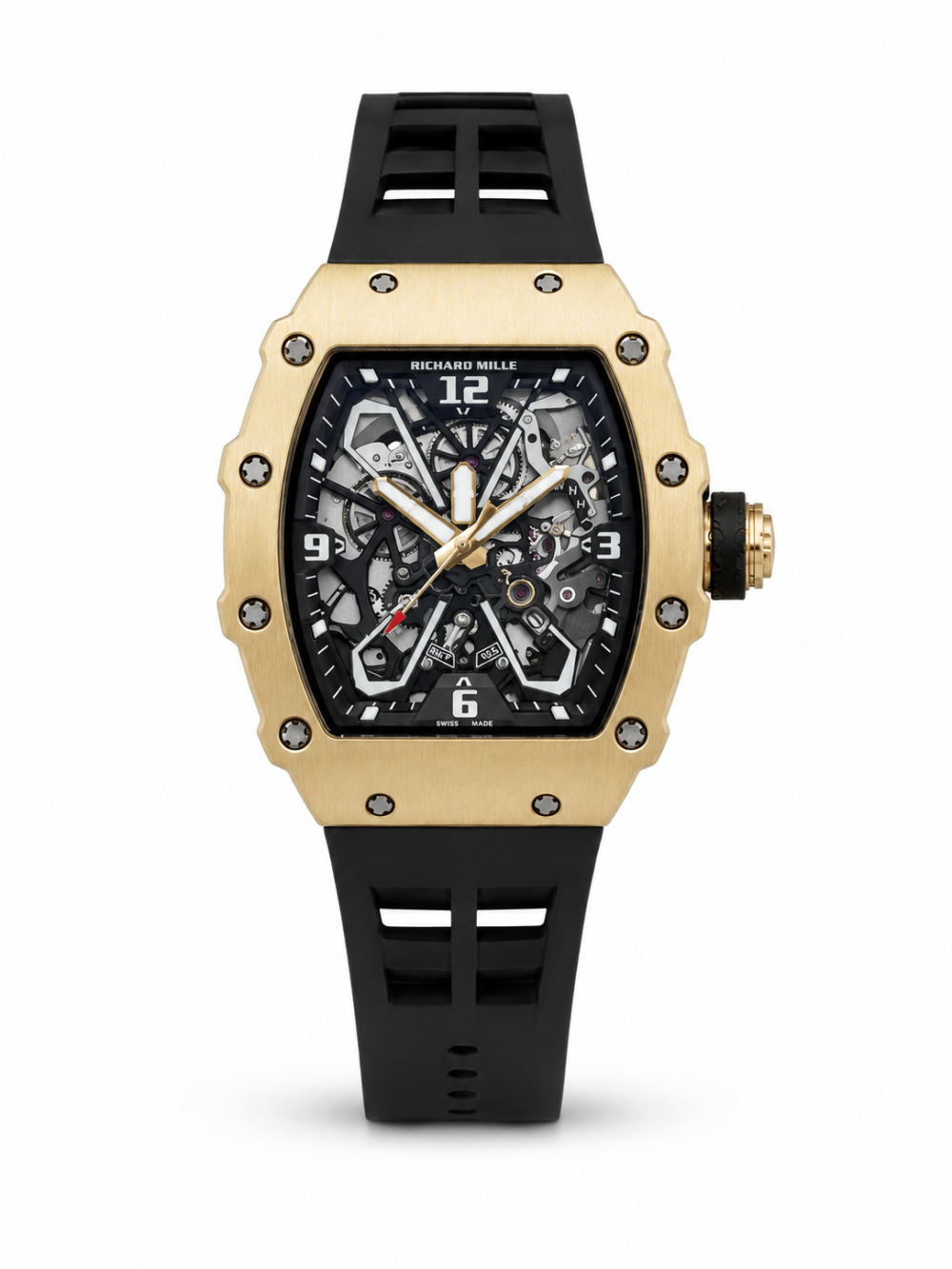Мъжки Richard Mille Skeleton Gold / Black II #222