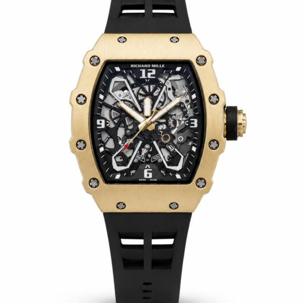 Мъжки Richard Mille Skeleton Gold / Black II #222