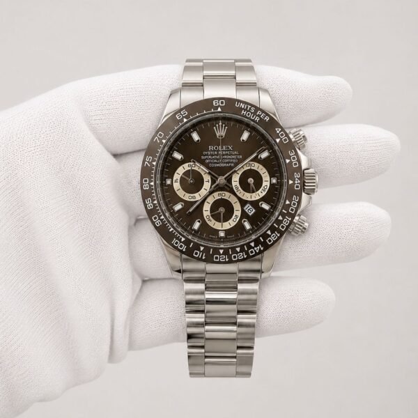 Мъжки Rolex Daytona Chocolate Dial Steel #114