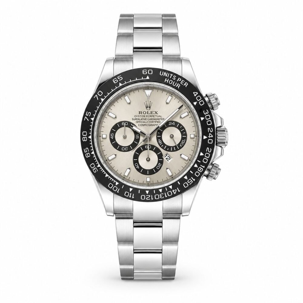 Мъжки Rolex Daytona Cosmograph Silver Dial / Black #134