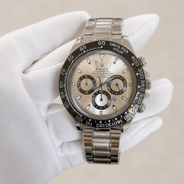Мъжки Rolex Daytona Silver Dial / Black Bezel #120
