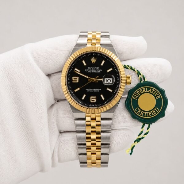 Мъжки Rolex Land-Dweller Black Dial Gold / Steel II #112