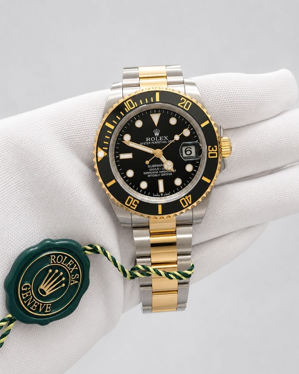 Мъжки Rolex Submariner Two-Tone Gold / Black #144