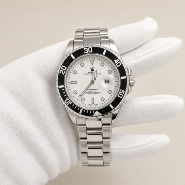 Мъжки Rolex Submariner White Dial / Black Bezel #122