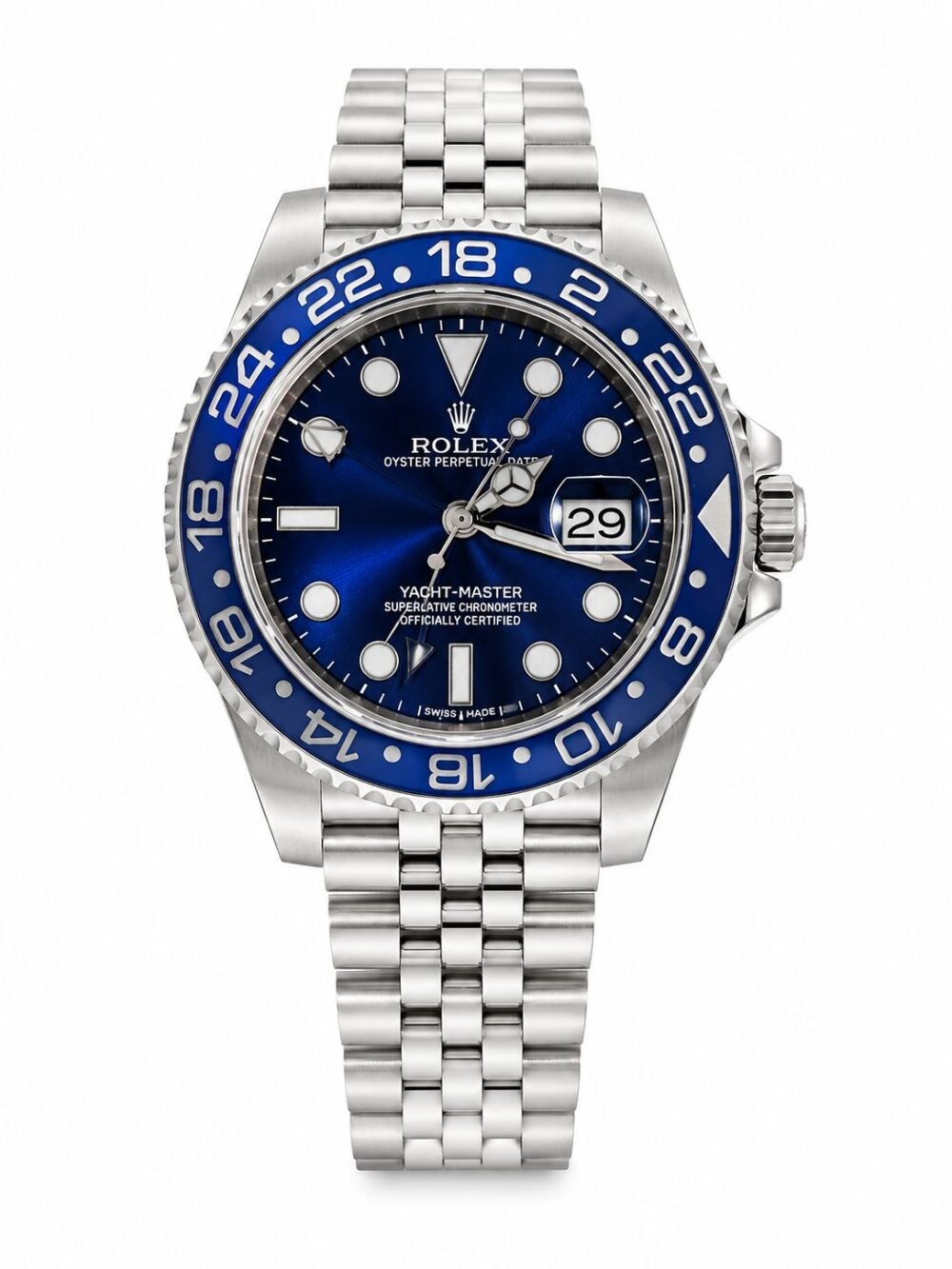 Мъжки Rolex Yacht-Master Blue Dial Steel #131