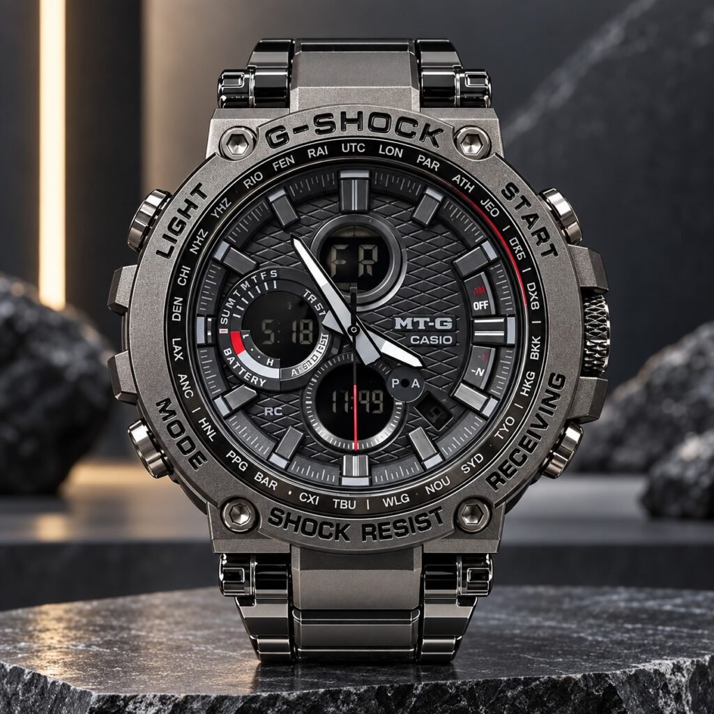 Мъжки Casio G-Shock MT-G Gunmetal Steel Bracelet #410