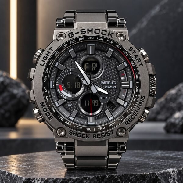 Мъжки Casio G-Shock MT-G Gunmetal Steel Bracelet #410