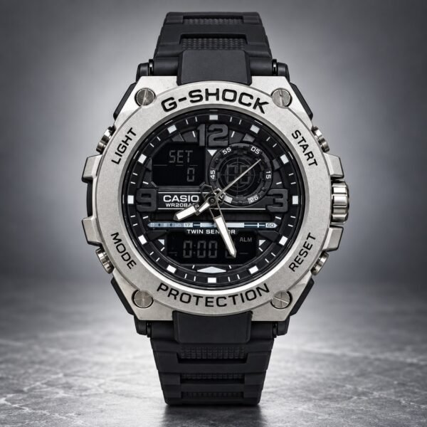 Мъжки Casio G-Shock G-Steel Twin Sensor Steel / Black #420