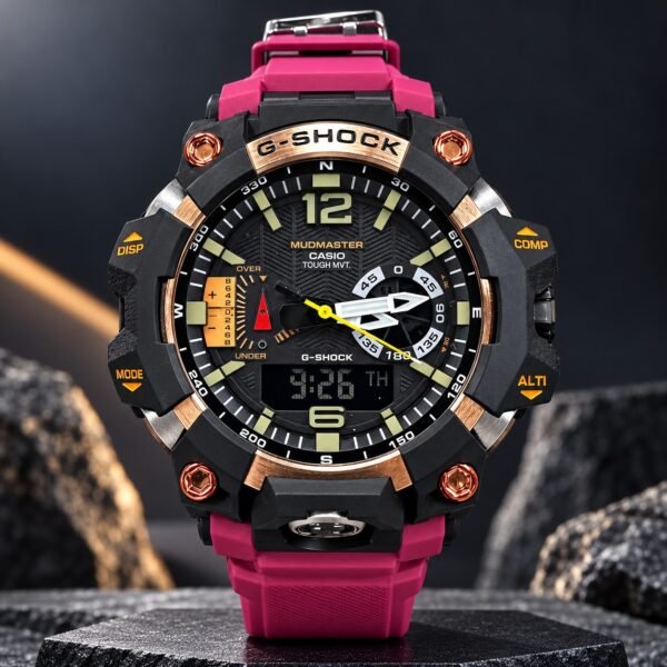 Мъжки Casio G-Shock Mudmaster Black / Pink #421