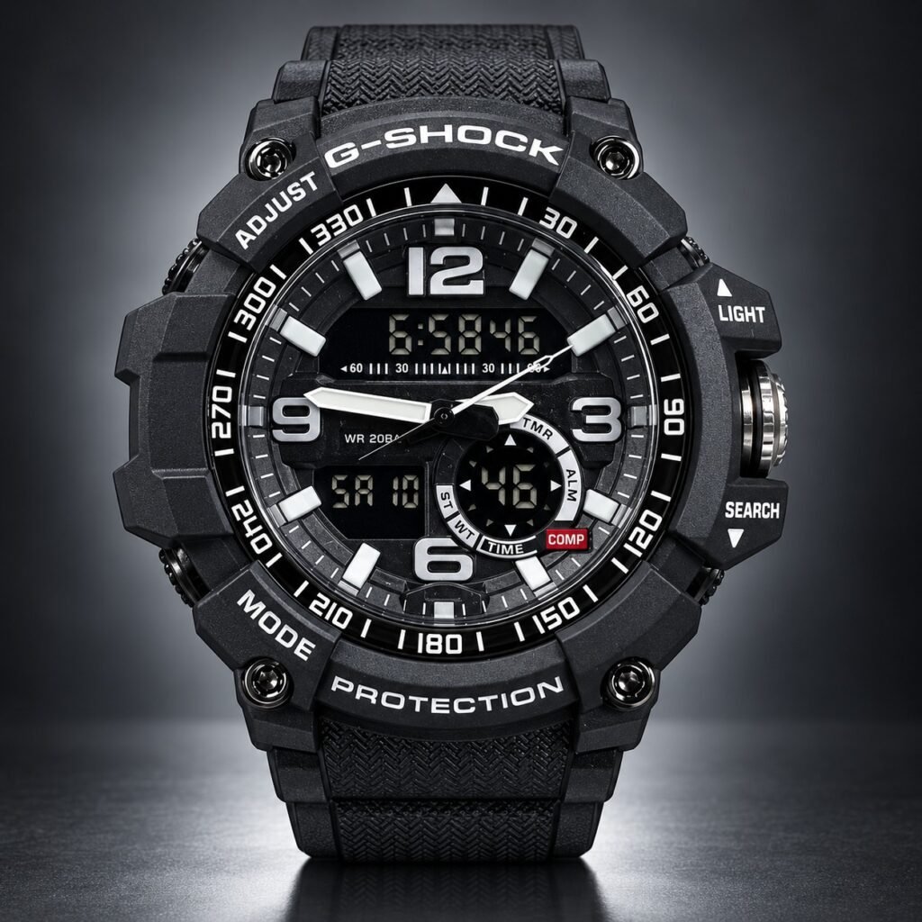 Мъжки Casio G-Shock Mudmaster Compass All Black #428
