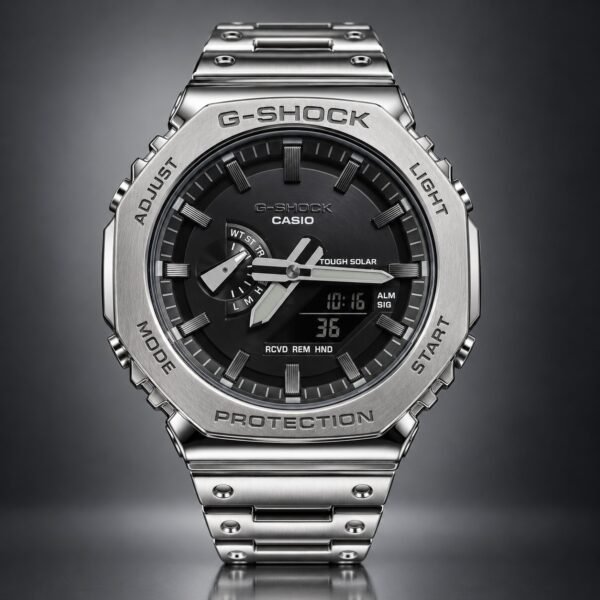 Мъжки Casio G-Shock Full Metal Steel / Black Dial #430