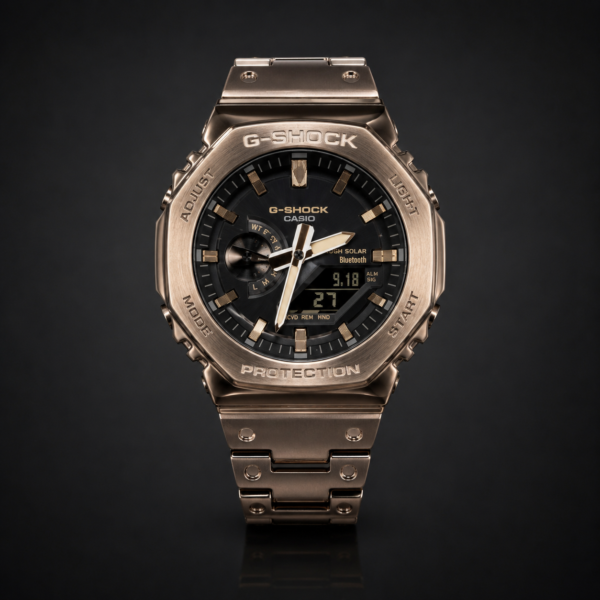 Мъжки Casio G-Shock Full Metal Rose Gold / Black Dial #310