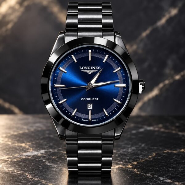 Мъжки Longines Conquest Black / Blue Dial #391