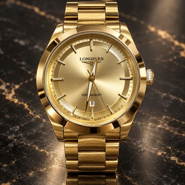 Мъжки Longines Conquest Gold / Champagne Dial #394