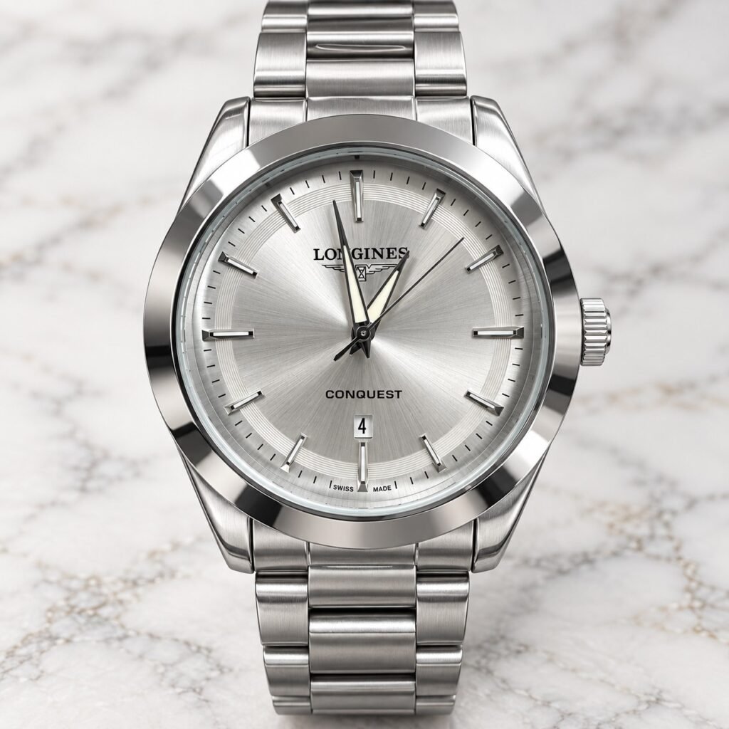 Мъжки Longines Conquest Steel / Silver Dial #400