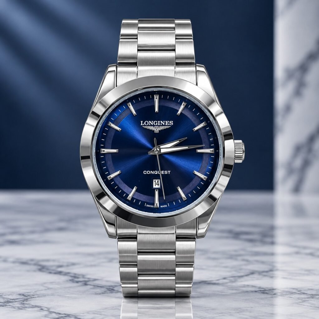 Мъжки Longines Conquest Steel / Blue Dial #402