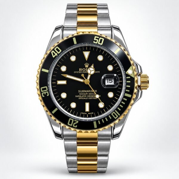 Мъжки Rolex Submariner Two-Tone / Black Dial Black Bezel #446