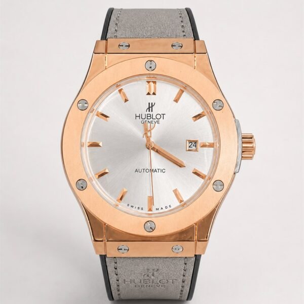 Мъжки Hublot Classic Fusion Rose Gold / Silver Dial #271