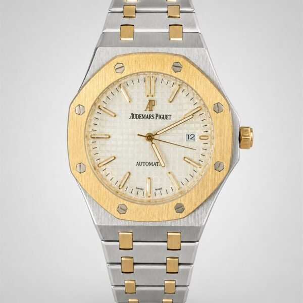 Мъжки Audemars Piguet Royal Oak Two-Tone Gold / White #279
