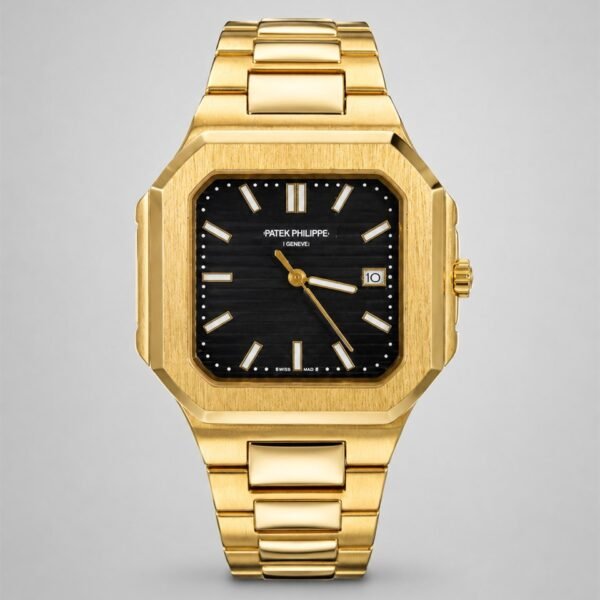 Мъжки Patek Philippe Nautilus Square Gold / Black Dial #289