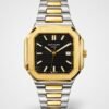 Мъжки Patek Philippe Nautilus Square Two-Tone / Black Dial #290