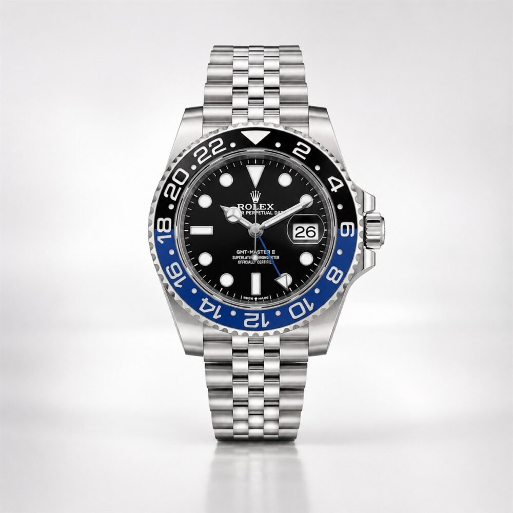 Мъжки Rolex GMT-Master II Black / Blue Jubilee #306