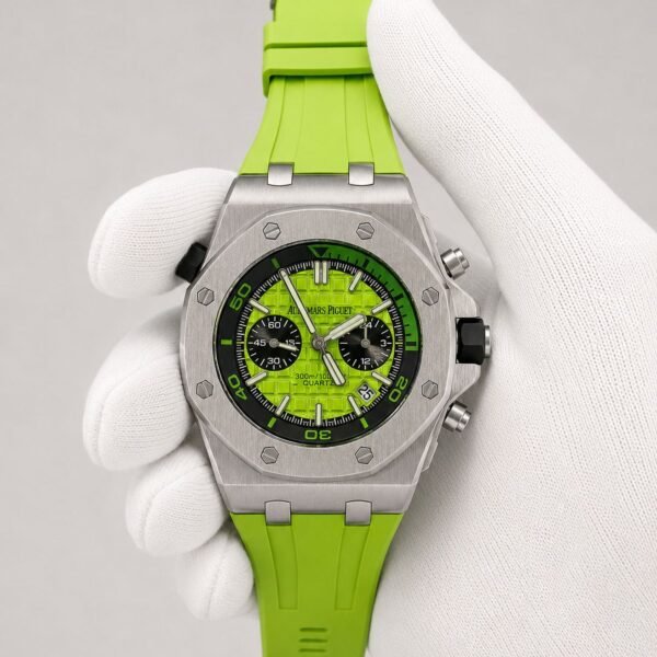 Мъжки Audemars Piguet Royal Oak Offshore Diver Chronograph Green 42 mm