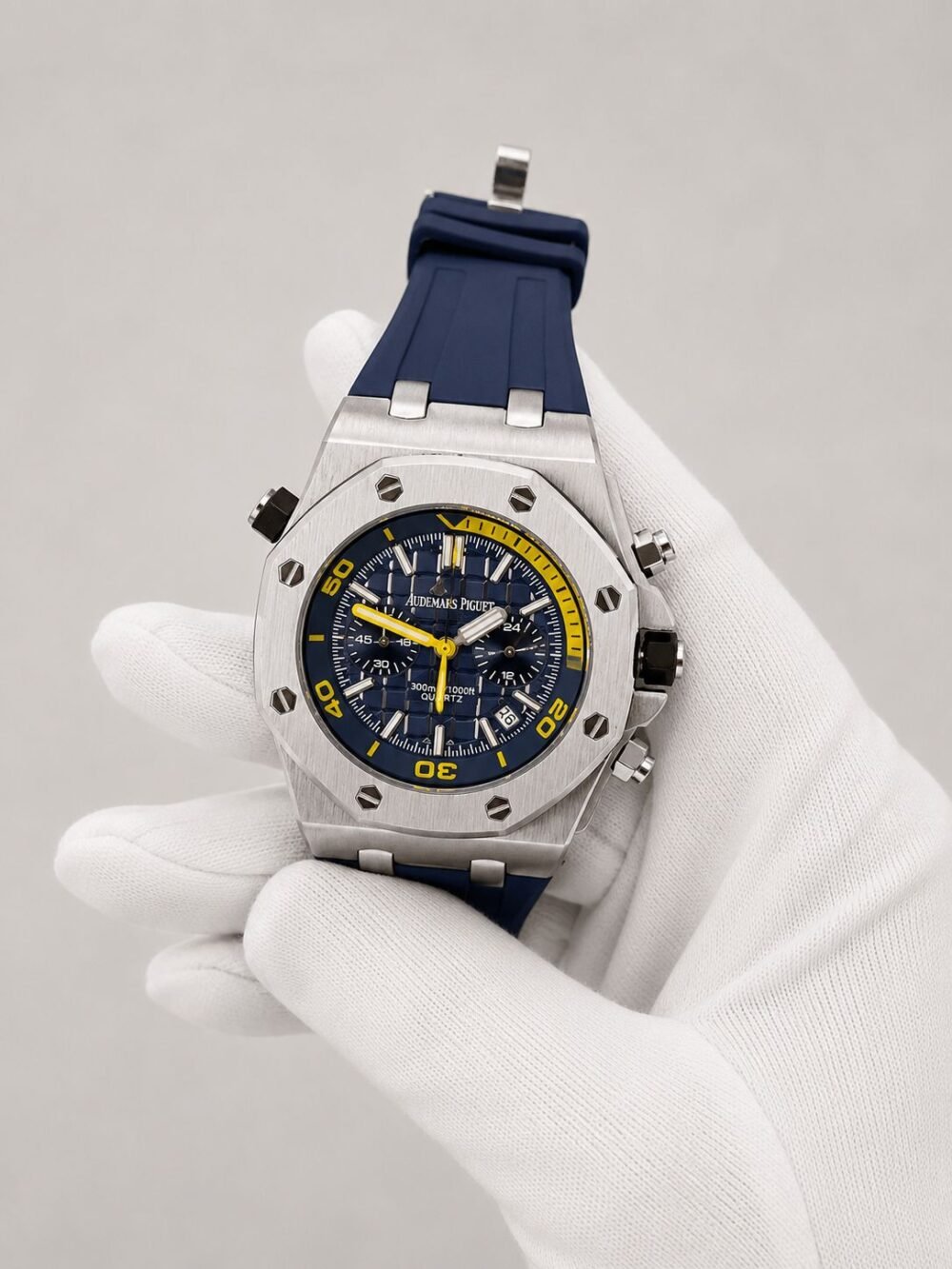 Мъжки Audemars Piguet Royal Oak Offshore Diver Chronograph Blue 42 mm