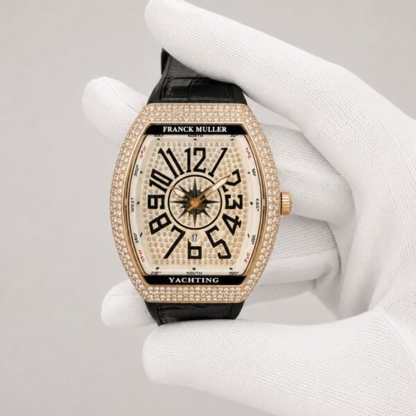 Мъжки Franck Muller Vanguard Yachting Gold Diamond 44 mm