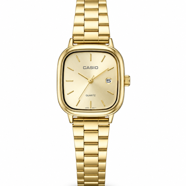 Casio Vintage Square Gold / Champagne — ДАМСКИ МОДЕЛ