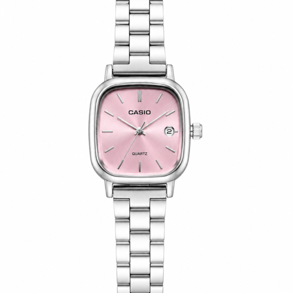 Casio Vintage Square Steel / Pink — ДАМСКИ МОДЕЛ